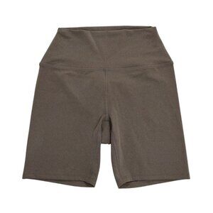 RBX Womens XS Brown High-Waisted Biker Shorts Comfortable Activewear. NWT.